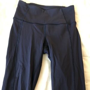 Lululemon Crop Leggings (Navy)